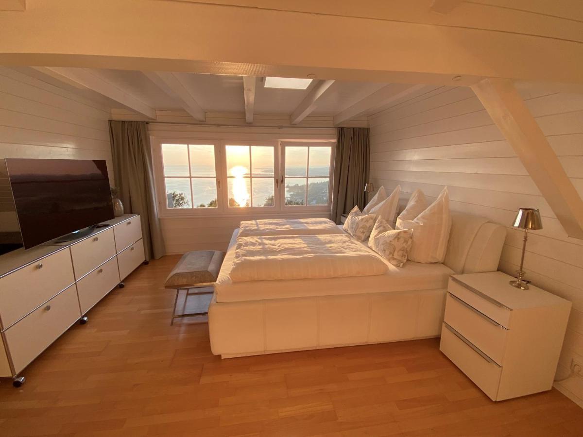 Villa Uber Dem Bodensee - Hauptwohnung Лохау Екстер'єр фото