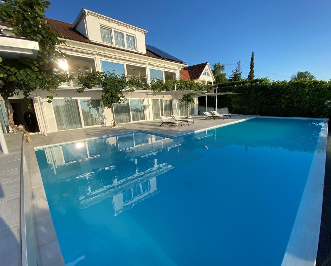 Villa Uber Dem Bodensee - Hauptwohnung Лохау Екстер'єр фото